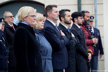 Predsednica Republike Slovenije dr. Nataša Pirc Musar k spomeniku Rudolfa Maistra – Vojanova položila cvetje (8)